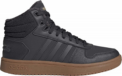 Кроссовки Adidas HOOPS 2.0 MID GZ8040 р.UK 6 черный