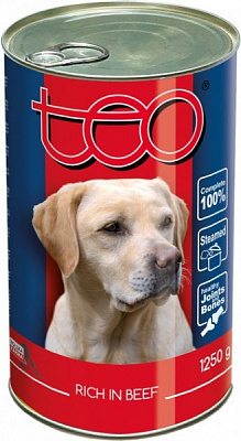 Консерва для усіх порід для собак з яловичиною