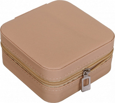 Шкатулка для украшений Royal tiny 10х10х5 см бежевая