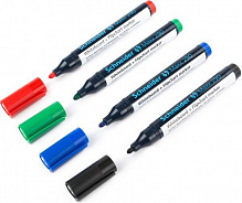 Набор маркеров Schneider Maxx 290 1-3 мм 4 шт. разноцветный 