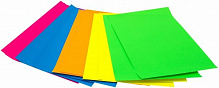 Папір кольоровий Неон 10 аркушів 5 кольорів А4 VGR