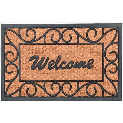 Килимок Kamcoir LTD кокосовий на гумовій основі Non brush 10 Kam 0,45x0,75 м