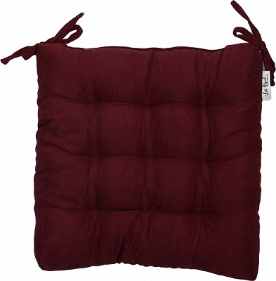 Подушка на стул Bona темно-сиреневый 40х40 см La Nuit