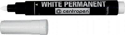 Маркер спеціальний Centropen Permanent 2,5 мм 8586/11 білий