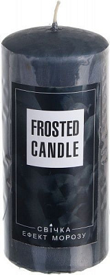 Свеча Эффект морозу 60х120 черная Pako-If
