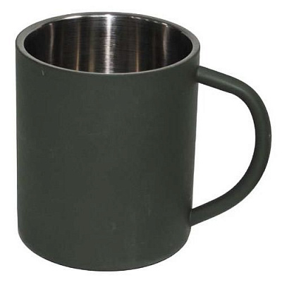 Кухоль Mil-Tec 0,45 л З ПОДВІЙНИМИ СТІНКАМИ, OLIVE