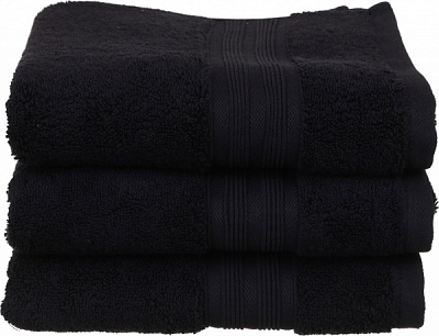 Полотенце 084 Caviar 50x90 см черный ABC 
