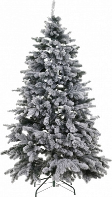 Искусственная елкаКовалевская 1,8 м заснеженная зеленый с белым 