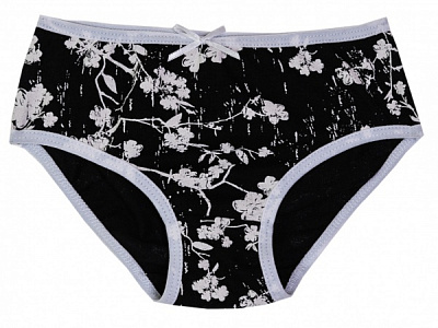 Трусы для девочек KOSTA р.110–116 античный черный 2043-2 