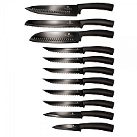 Набір ножів BLACK SILVER Collection 11 предметів BH 2608 Berlinger