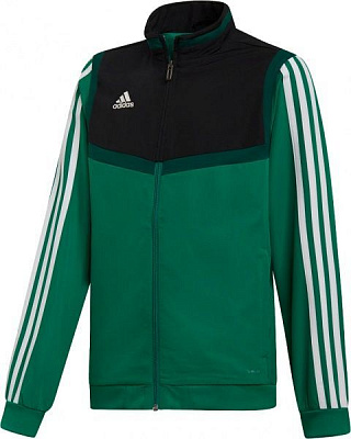 Джемпер Adidas TIRO19 PRE JKTY DW4790 р. 128 зеленый
