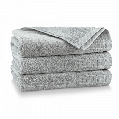 Рушник махровий Paulo 30x50 см сірий Zwoltex