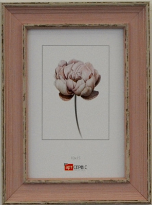 Рамка для фото Арт-Сервіс ЕА-01801 1 фото 10x15 см рожевий