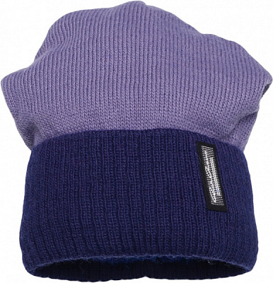 Шапочка дитяча для хлопчика Kraft+ р.48-50 сірий із синім 2014