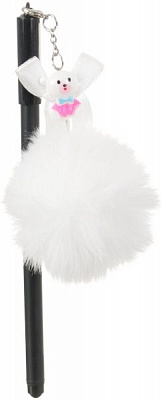 Ручка гелева чорна з білим You+ My