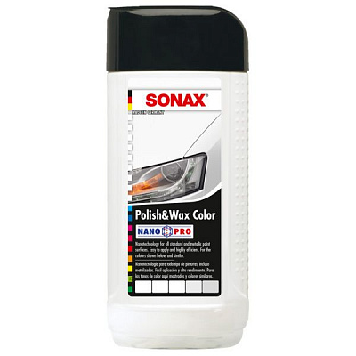 Поліроль Sonax NanoPro 296041 білий 250 мл