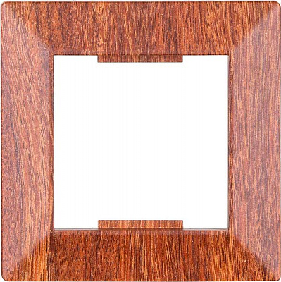 Рамка HausMark Alta горизонтальная орех SNG-FRP.SQ20G1-9/Walnut
