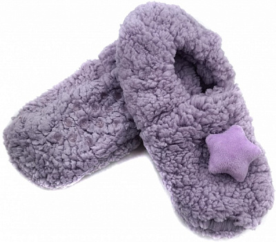 Обувь домашняя La Nuit Home Звездные пушистики р.38/40 лиловый 
