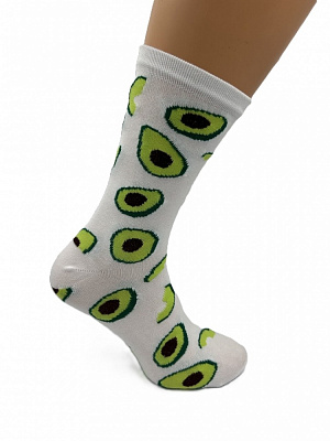 Комплект носков krazy sox р.38-42 желтый/белый 2 шт.