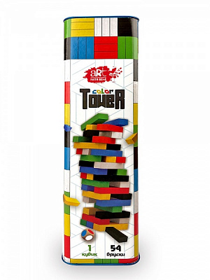 Игра настольная ART Nota Bene Tower Color Blocks