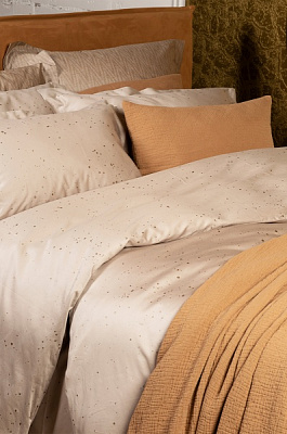 Комплект постільної білизни Cosmos Meteor 2.0 бежевий Decoflux