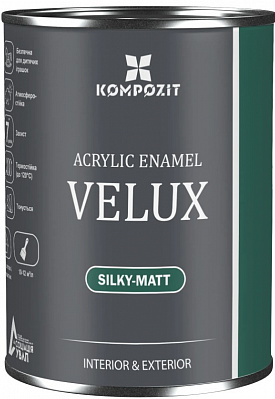 Емаль акрилова Kompozit VELUX База с шовковистий мат 0,75л