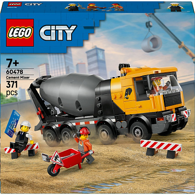Конструктор LEGO City Бетонозмішувач 60478