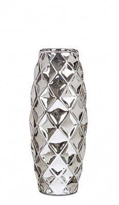 Ваза для цветов Scheurich Mirror Silver круглый 5,6л серебряный 