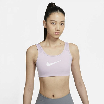 Бра Nike W NK SWSH ICNCLSH STRPY BRA DC5543-576 M розовый
