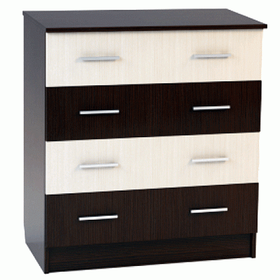 Комод Феникс КФ-2 810х890х440 мм венге магия/ванге светлый