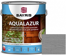 Лазурь Bayris Aqualazur Серый мат 2,5 л