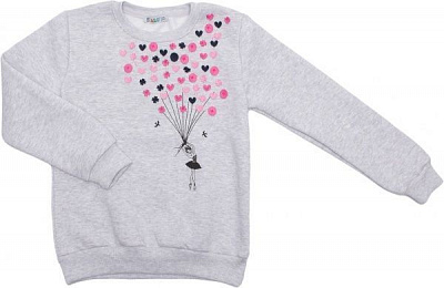 Світшот ALG р.152 меланж 721469