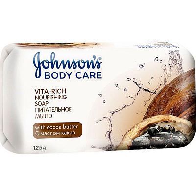 Мило Johnson's Body Care Vita Rich Живильне з олією какао 125 г