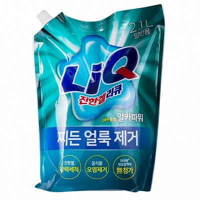 Гель для машинной и ручной стирки Aekyung LiQ Thick Gel Alka For Drum 2,1 л 