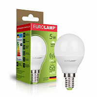 Лампа світлодіодна Eurolamp LED EURO 5 Вт G45 матова E14 175 В 3000 К LED-G45-05143(EURO)