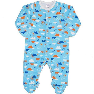 Чоловічок ТМ Софія Blue Clouds р.62 блакитний 120162