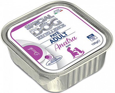 Консерва для собак для всех пород SPECIAL DOG Excellence утка ламистер 150 г