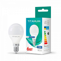 Лампа світлодіодна TITANUM 6 Вт G45 матова E14 220 В 4100 К 24999 