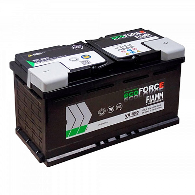 Аккумулятор автомобильный Fiamm AGM VR850 Ecoforce START-STOP 95Ah 850A 12V «+» справа (FIM 7906202)