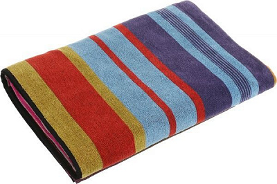 Полотенце Радуга 86x160 см разноцветный 