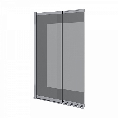 Шторка для ванни Koller Pool Style 1000х1500 мм chrome, скло 6 мм europe grey