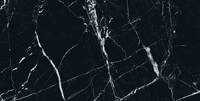 Плитка Marquina Black W P NR Mat 31х61 см (2 сорт)