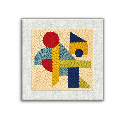 Набір для килимової вишивки Brushme Гра форм