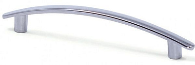 Меблева ручка L1.1623.096.02 Larvij 96 мм цинк/ світлий хром