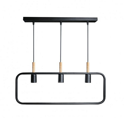 Подвес Светкомплект Loft RL 3xE27 черный 