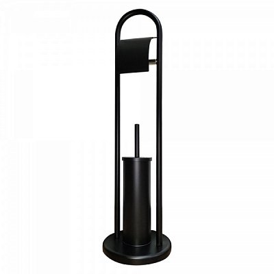 Стойка для туалета Arino черный матовый 63615