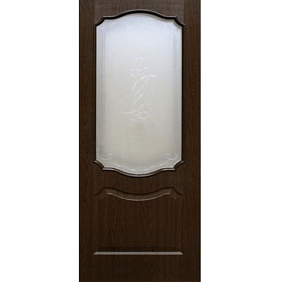 Дверное полотно ОМиС Прима ВС + КМ 800 мм каштан