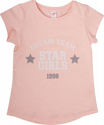 Футболка для дівчинки Luna Kids Stars р.140 рожевий №0021/16076
