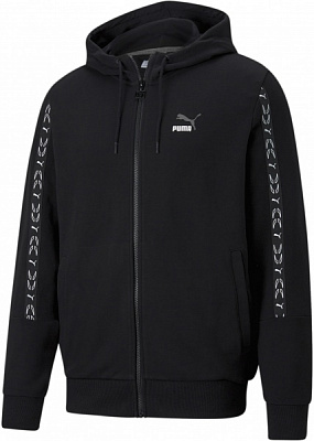 Джемпер Puma ELEVATE FZ Hoodie 53107101 р. XL черный