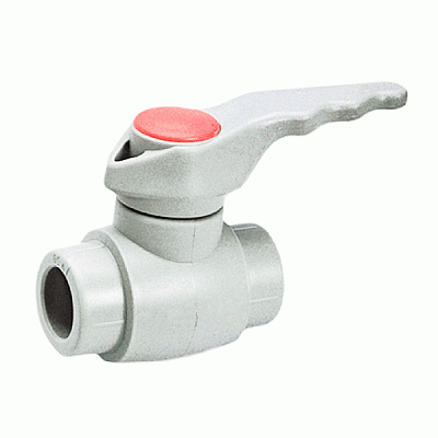 Кран кульовий UP! (Underprice) d20 для ПП труб сталева куля